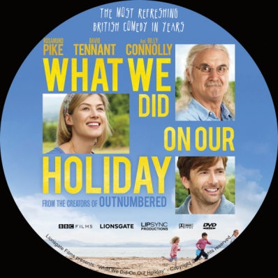 What We Did On Our Holiday