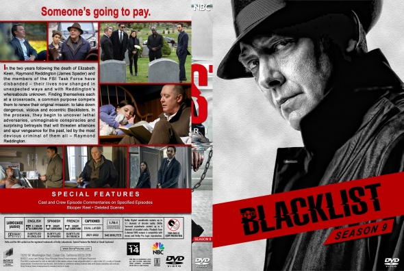 The Blacklist - Season 9 (spanning spine)