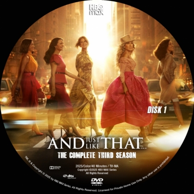 And Just Like That... - Season 3; disk 1