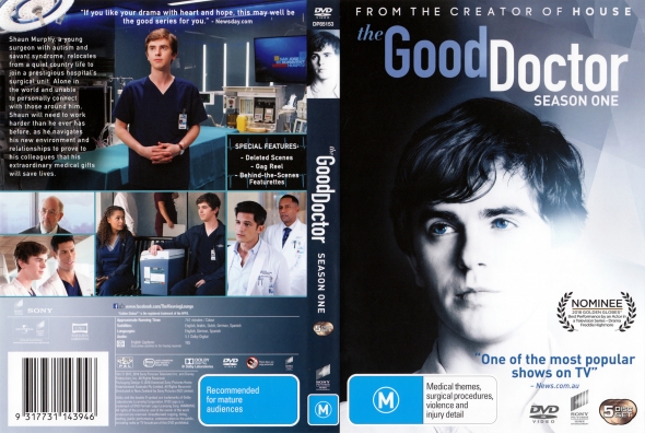 Freddie Highmore Season The Good Doctor Web Series CoverCity DVD - Main Image