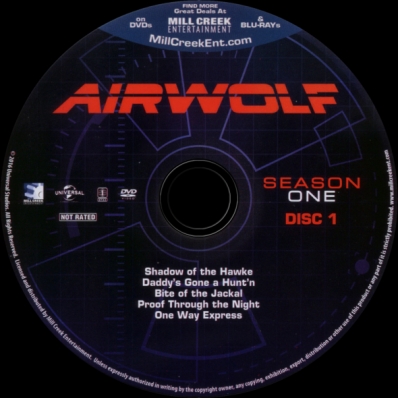 Airwolf - Season 1; disc 1