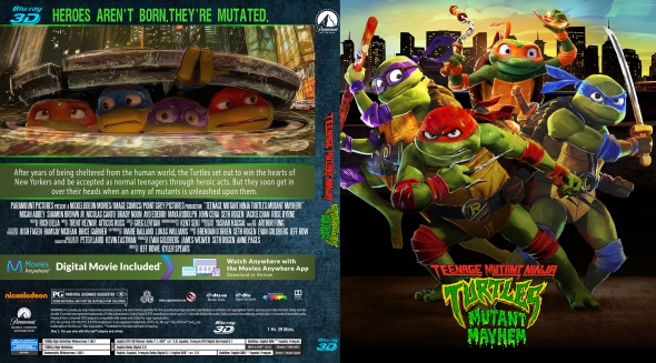 Teenage Mutant Ninja Turtles Mutant Mayhem 3D