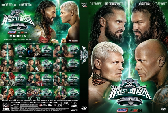 CoverCity - DVD Covers & Labels - WrestleMania XL 2024
