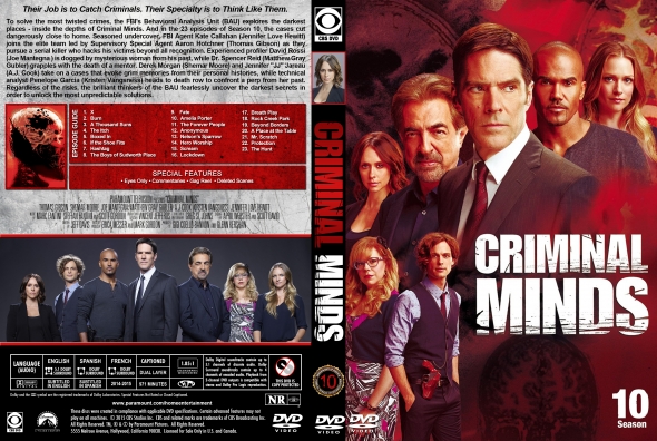 CoverCity - DVD Covers & Labels - Criminal Minds - Season 10