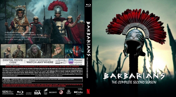(未使用･未開封品)Barbarians 2 [DVD] CoverCity - DVD Covers & Labels - Barbarians - Season 2