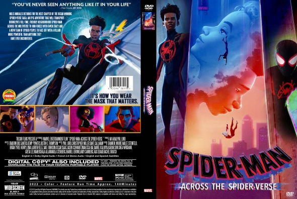 Spider-Man: Across The Spider-Verse - DVD + Digital