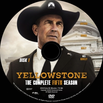 Yellowstone - Season 5; disk 1