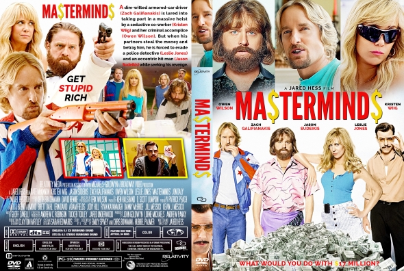 - DVD Covers & Labels - Masterminds