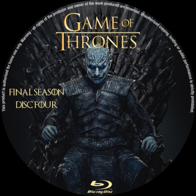 Game of Thrones - Season 8; disc 4