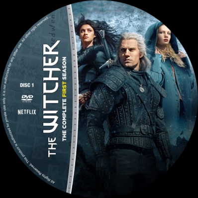 CoverCity - DVD Covers & Labels - The Witcher - Season 1; disc 1