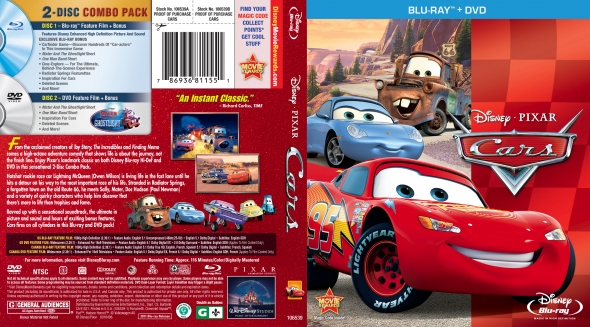 cars movie dvd cover