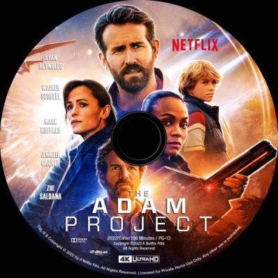 The Adam Project 4K