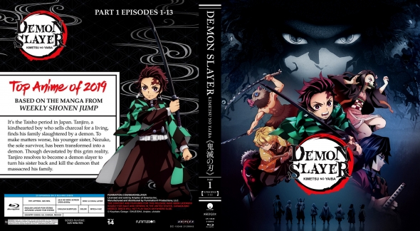 Demon Slayer Dublado E Legendado 1ª Temporada Série Em Dvd