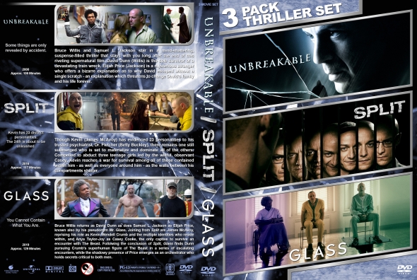 Unbreakable / Split / Glass Triple Feature