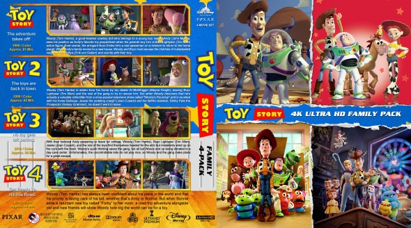 Toy Story 4-Pack 4K