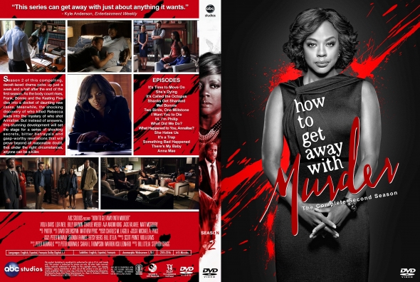 How to Get Away With Murder - Season 2 (spanning spine)