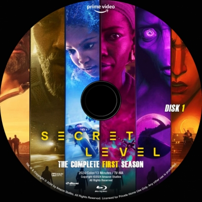 Secret Level - Season 1; disk 1