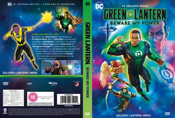 green lantern dvd cover