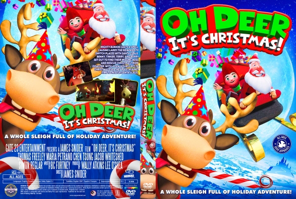Oh Deer It S Christmas 2022 Covercity - Dvd Covers & Labels - Oh Deer, It's Christmas
