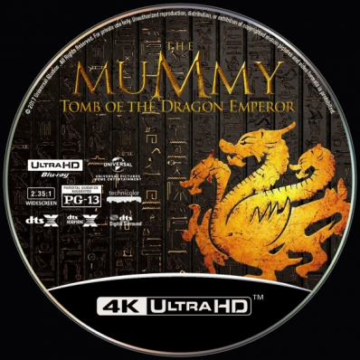 The Mummy 3 4K Label