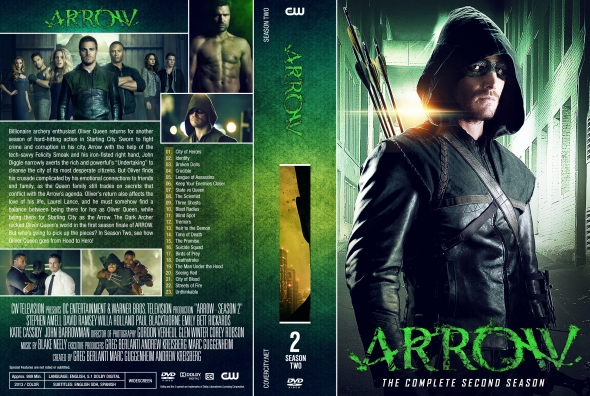 Que perderse granja CoverCity - DVD Covers & Labels - Arrow - Season 2