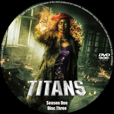 Titans - Season 1; disc 3