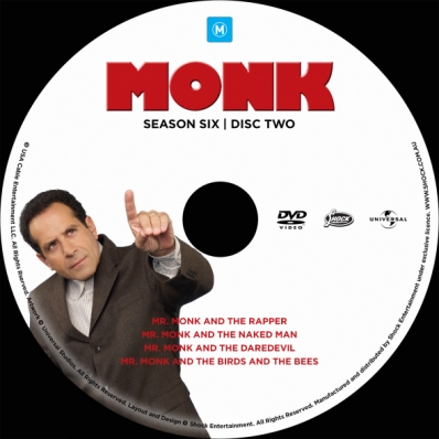 Monk - Season 6; disc 2