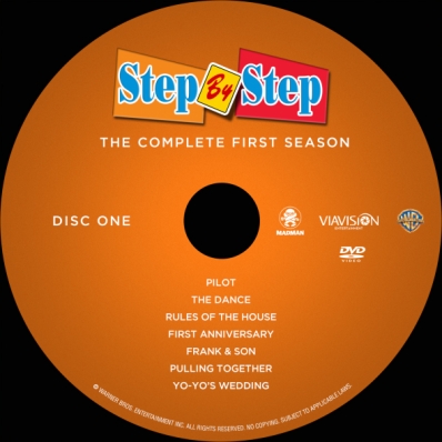 CoverCity - DVD Covers & Labels - Step By Step - Season 1; disc 1