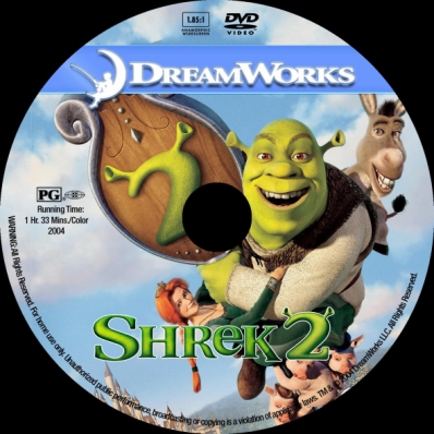 Shrek 2 Dvd Cover