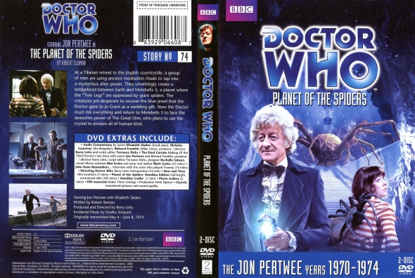 CoverCity - DVD Covers & Labels - Doctor Who: Planet of the Spiders