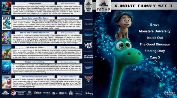 Disney - Pixar Collection - Set 3