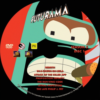 Futurama - Season 5; disc 1