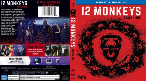 CoverCity - DVD Covers & Labels - 12 Monkeys - Season 1