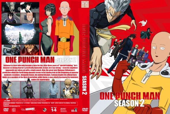 CoverCity - DVD Covers & Labels - One Punch Man - Season 2; disc 1