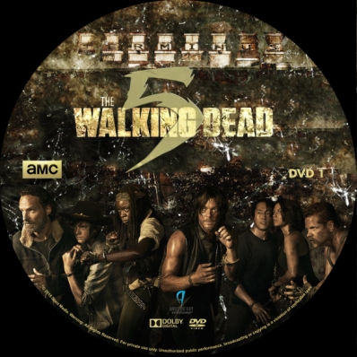 The Walking Dead - Season 5; disc 1