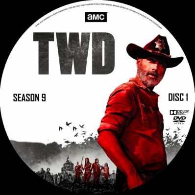 The Walking Dead - Season 9; disc 1