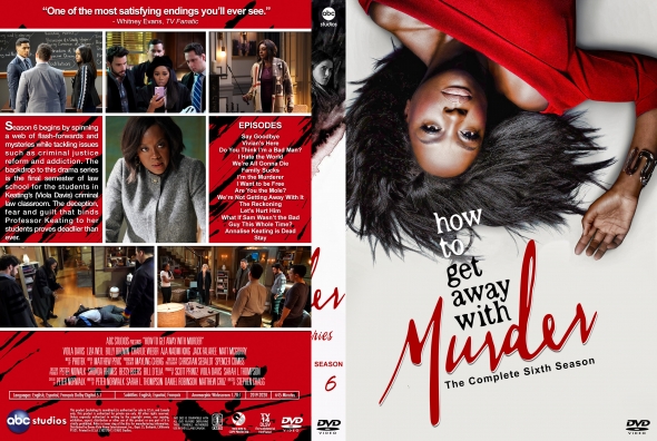 How to Get Away With Murder - Season 6 (spanning spine)