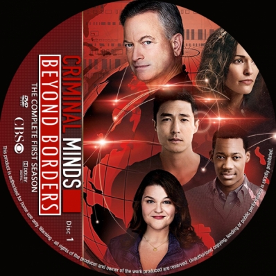 Criminal Minds Beyond Borders - Season 1; disc 1