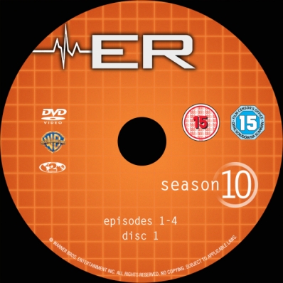 ER - Season 10; disc 1